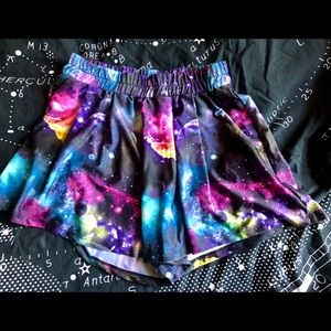 Galaxy space swing Shorts